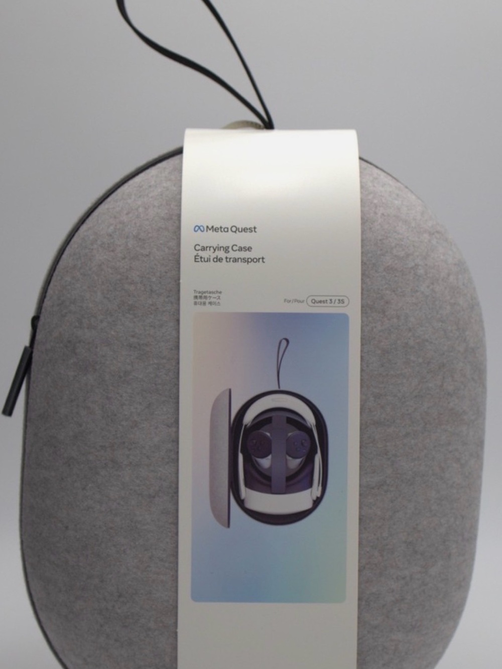Meta Quest Gray Carrying Case for Quest 3/3S